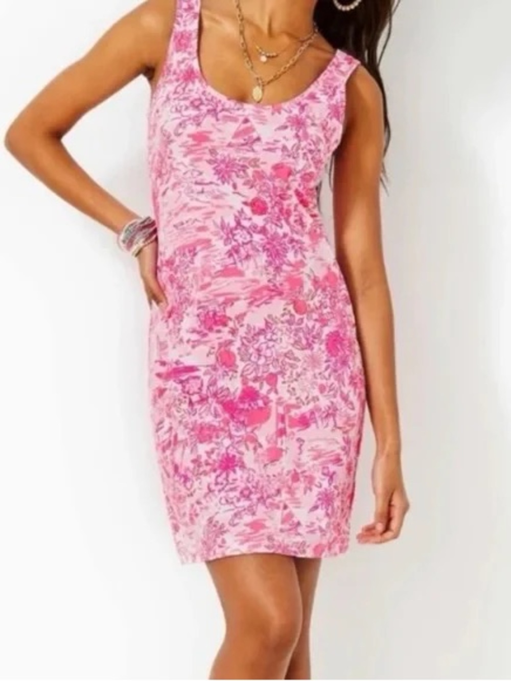 Lilly Pulitzer Newberri Tank Dress  Sz S